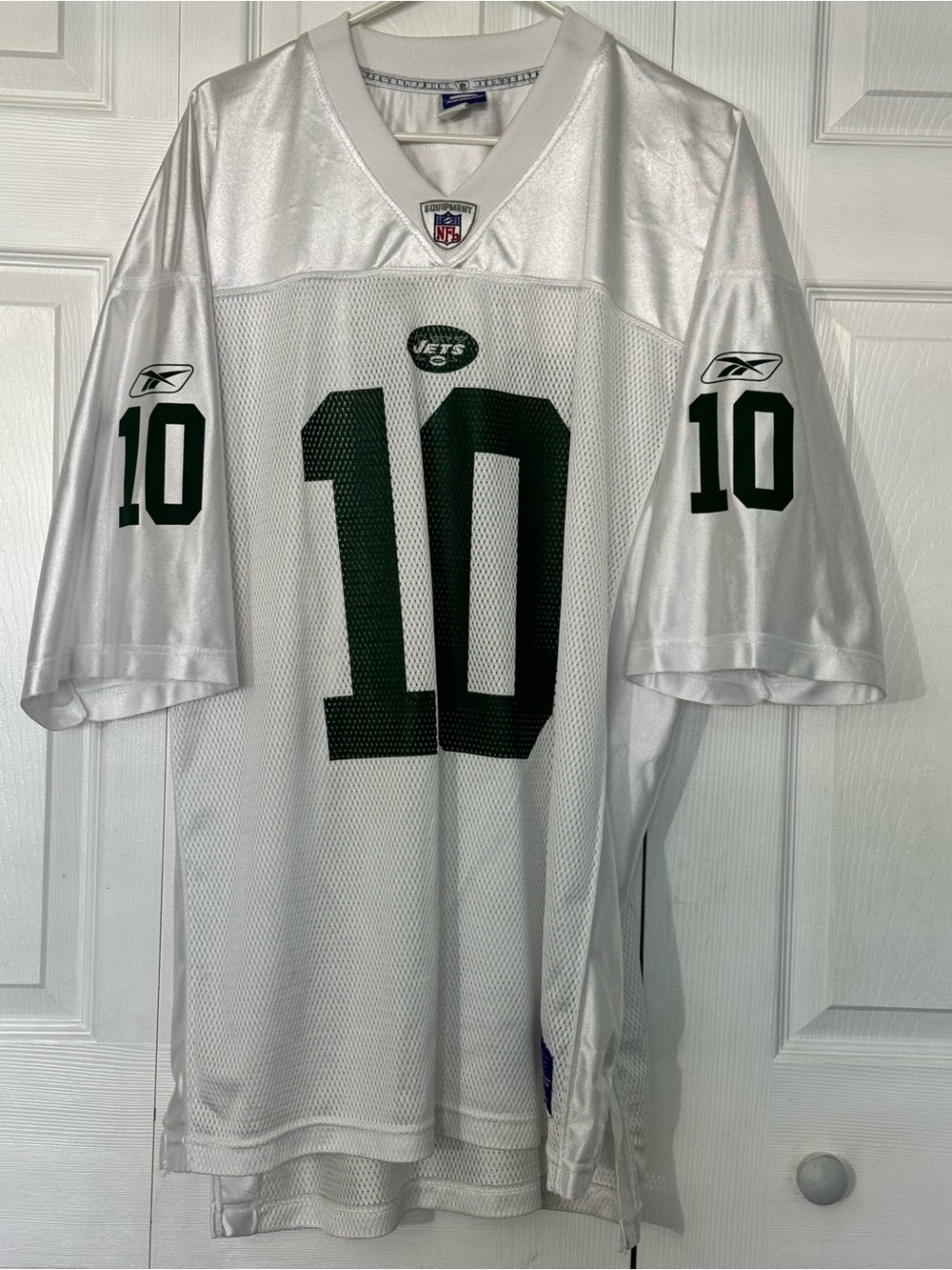 Vintage Reebok NFL New York Jets Chad Pennington #10 Jersey — Men's XL